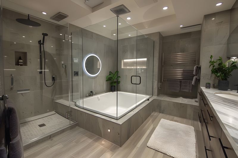 Shower and Bathtub Combo